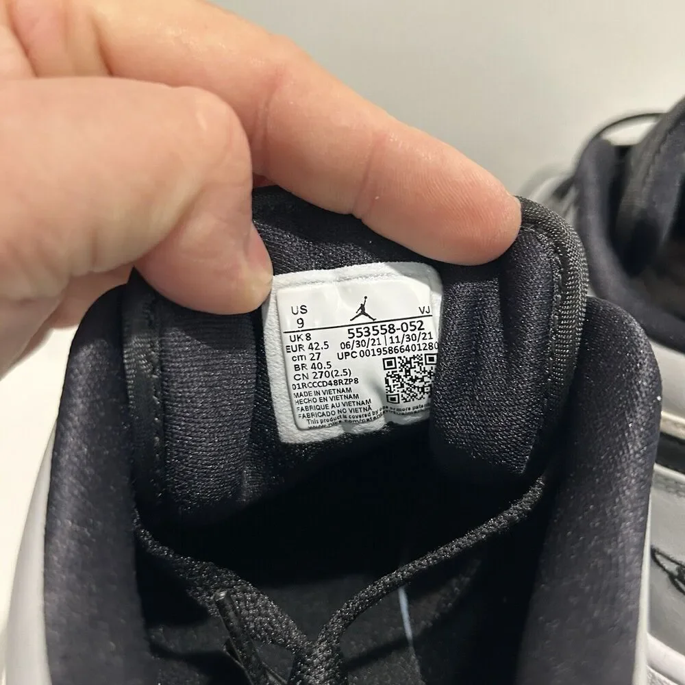 Nike Shoes Air Jordan 1 Low Retro “Shadow Toe” 2024